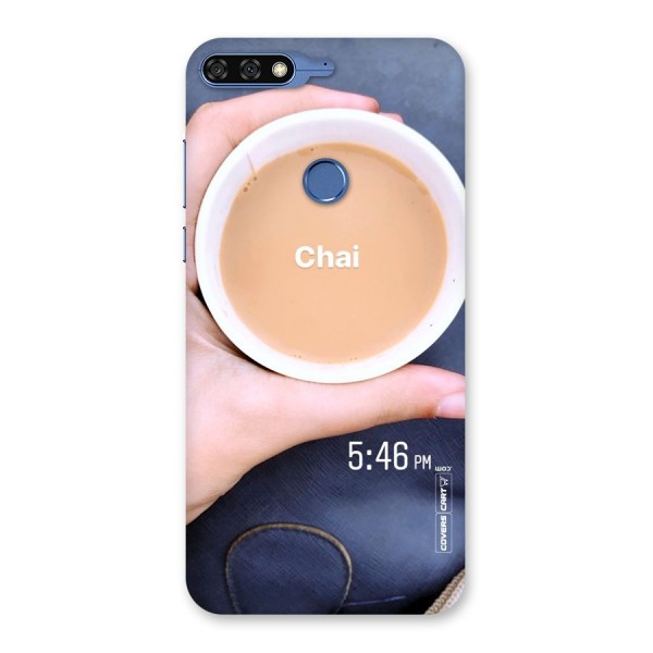 Evening Tea Back Case for Honor 7C