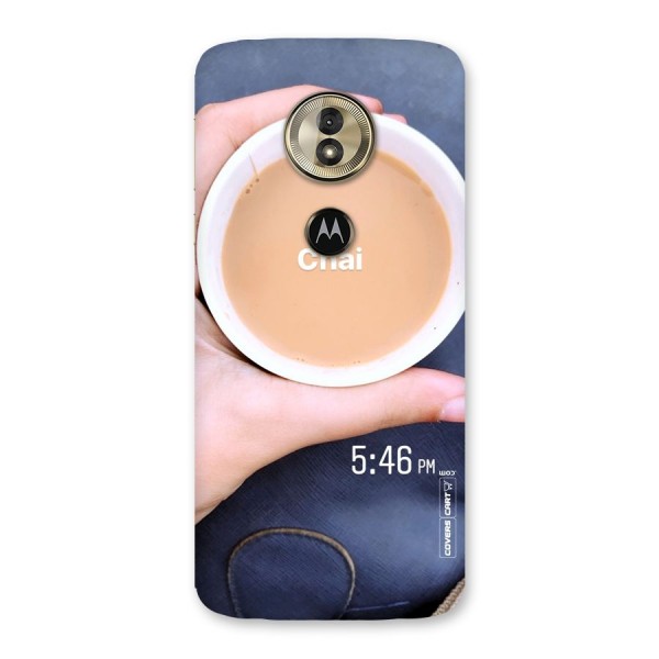 Evening Tea Back Case for Moto G6 Play