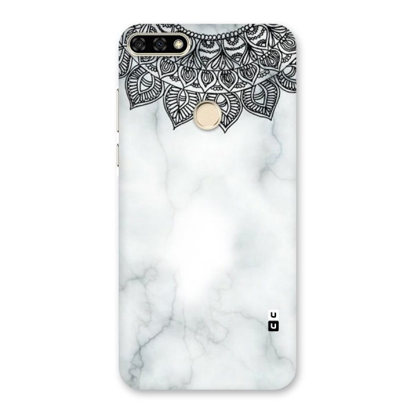 Exotic Marble Pattern Back Case for Honor 7A