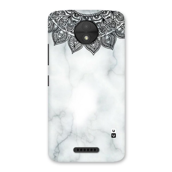 Exotic Marble Pattern Back Case for Moto C