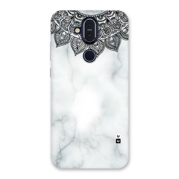 Exotic Marble Pattern Back Case for Nokia 8.1