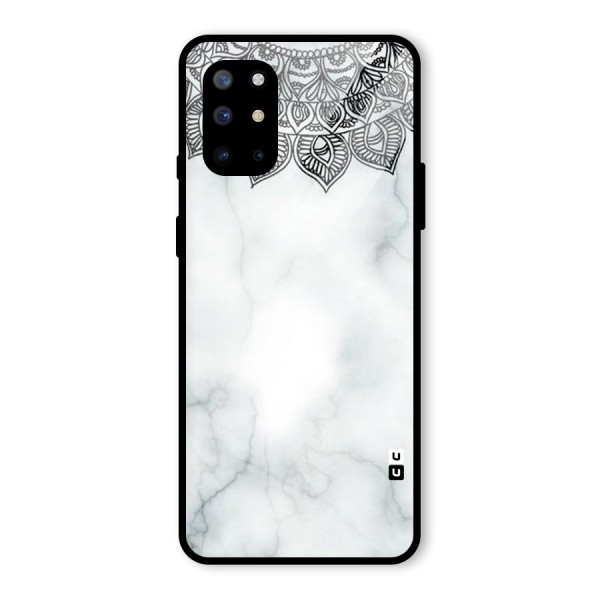 Exotic Marble Pattern Glass Back Case for OnePlus 8T