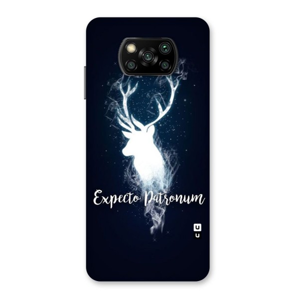 Expected Wish Back Case for Poco X3
