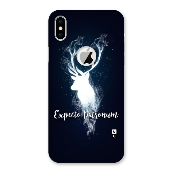 Expected Wish Back Case for iPhone XS Logo Cut