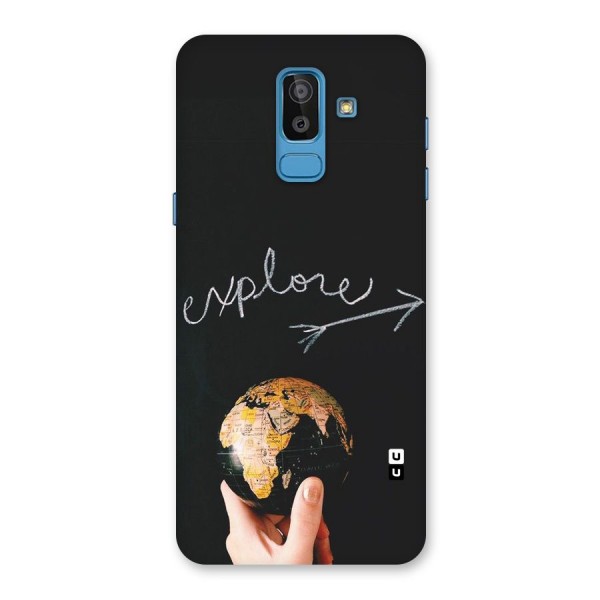 Explore World Back Case for Galaxy J8