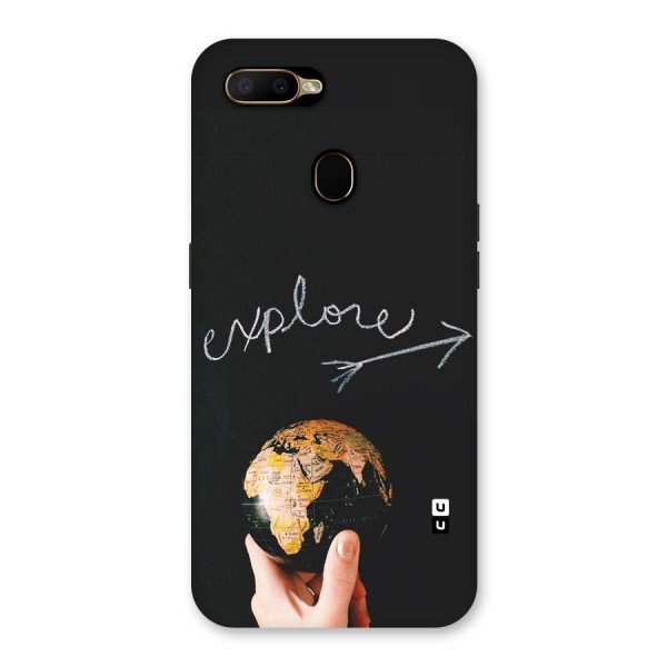 Explore World Back Case for Oppo A5s