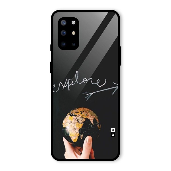Explore World Glass Back Case for OnePlus 8T
