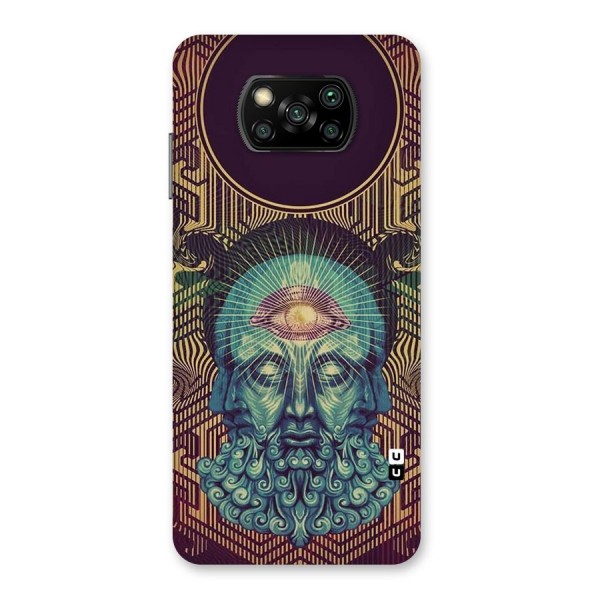 Eye Design Back Case for Poco X3