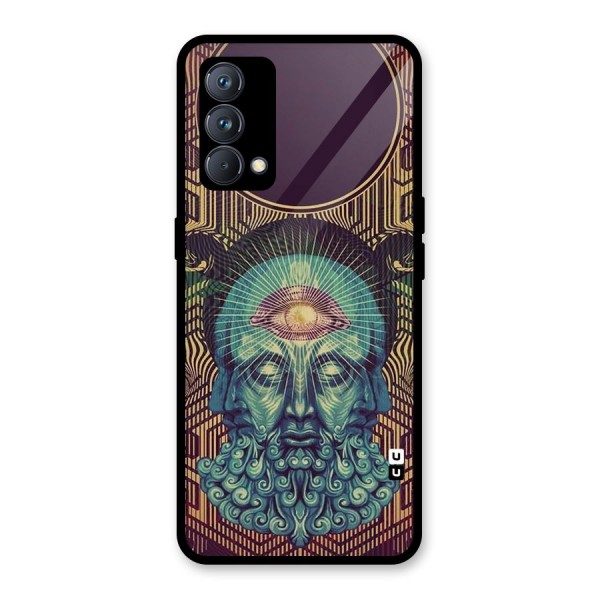 Eye Design Glass Back Case for Realme GT Master Edition