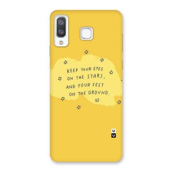 Eyes On Stars Back Case for Galaxy A8 Star
