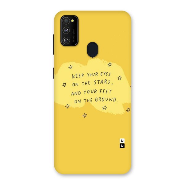 Eyes On Stars Back Case for Galaxy M21