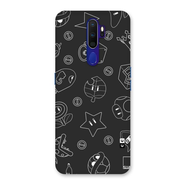 Face Mishchief Back Case for Oppo A9 (2020)
