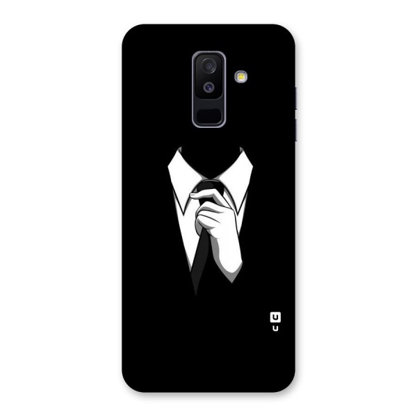 Faceless Gentleman Back Case for Galaxy A6 Plus