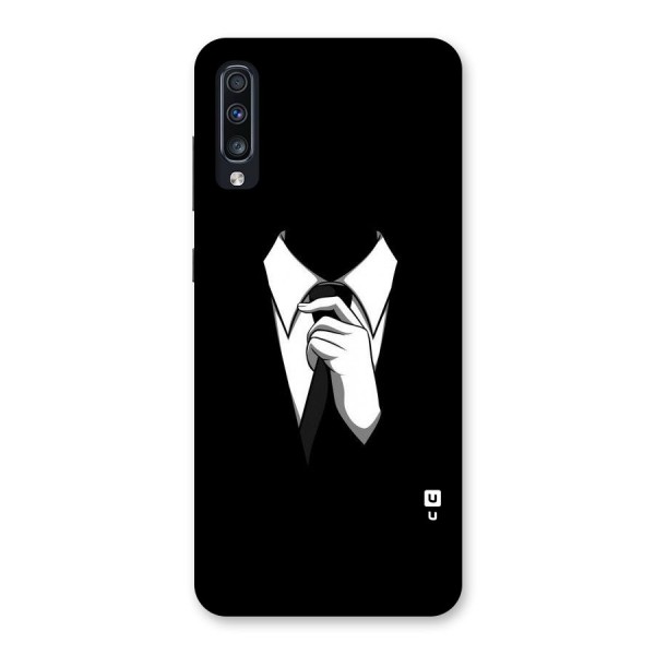 Faceless Gentleman Back Case for Galaxy A70s