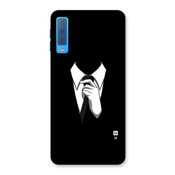 Faceless Gentleman Back Case for Galaxy A7 (2018)