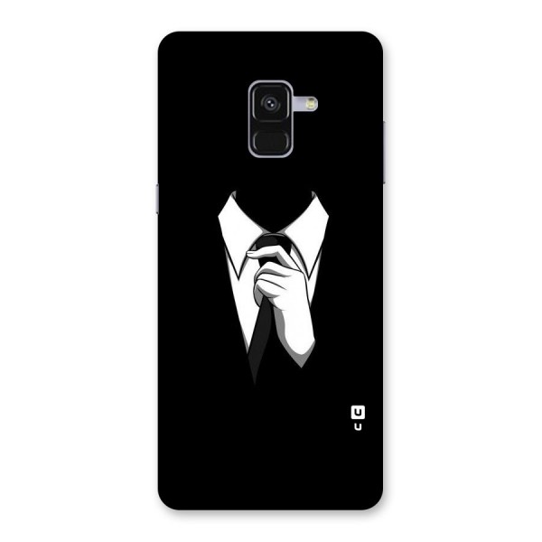 Faceless Gentleman Back Case for Galaxy A8 Plus