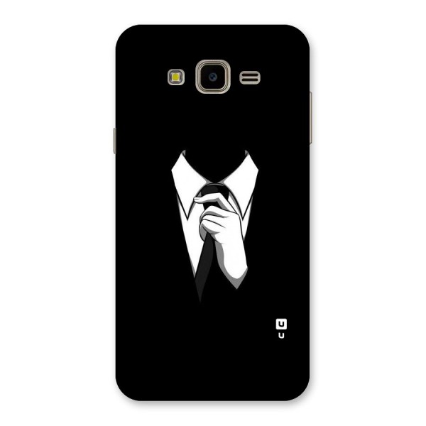 Faceless Gentleman Back Case for Galaxy J7 Nxt