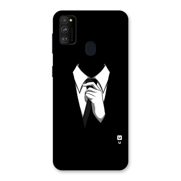 Faceless Gentleman Back Case for Galaxy M21