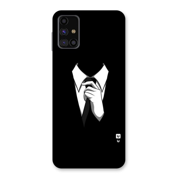 Faceless Gentleman Back Case for Galaxy M31s