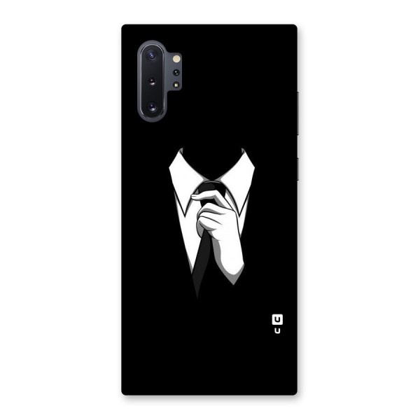 Faceless Gentleman Back Case for Galaxy Note 10 Plus