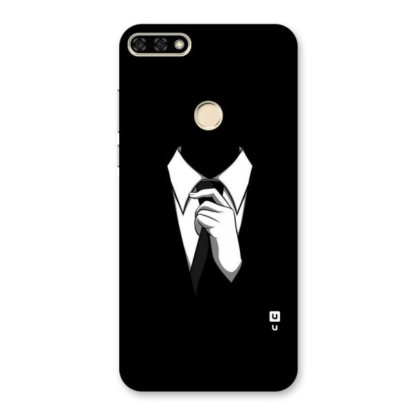 Faceless Gentleman Back Case for Honor 7A