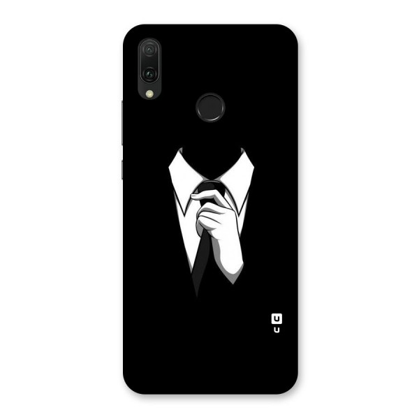 Faceless Gentleman Back Case for Huawei Y9 (2019)