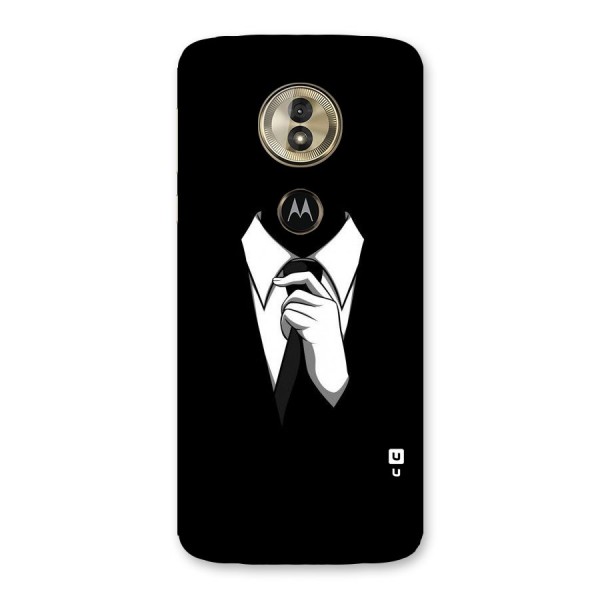 Faceless Gentleman Back Case for Moto G6 Play