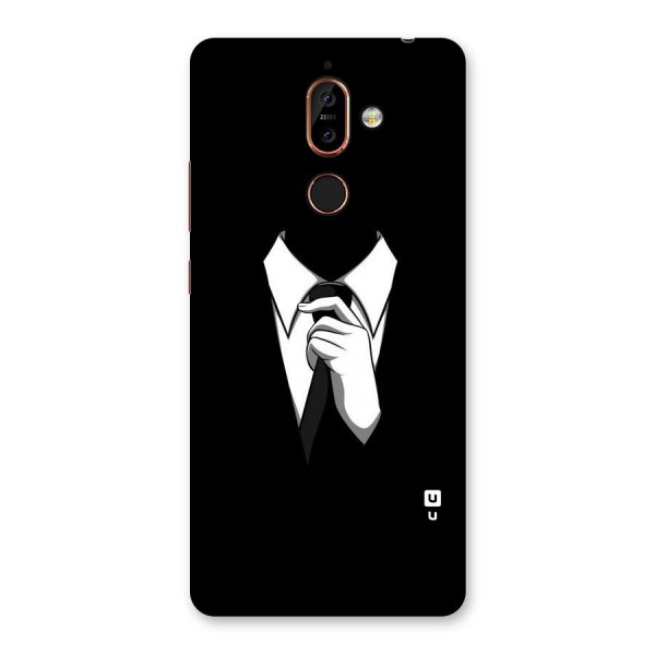 Faceless Gentleman Back Case for Nokia 7 Plus