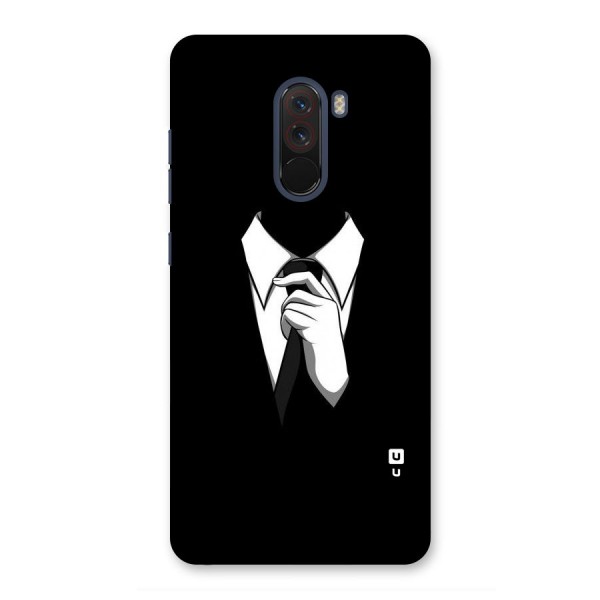 Faceless Gentleman Back Case for Poco F1