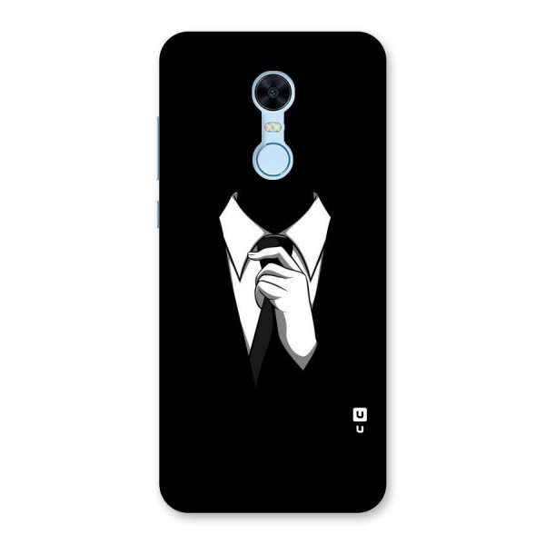 Faceless Gentleman Back Case for Redmi Note 5