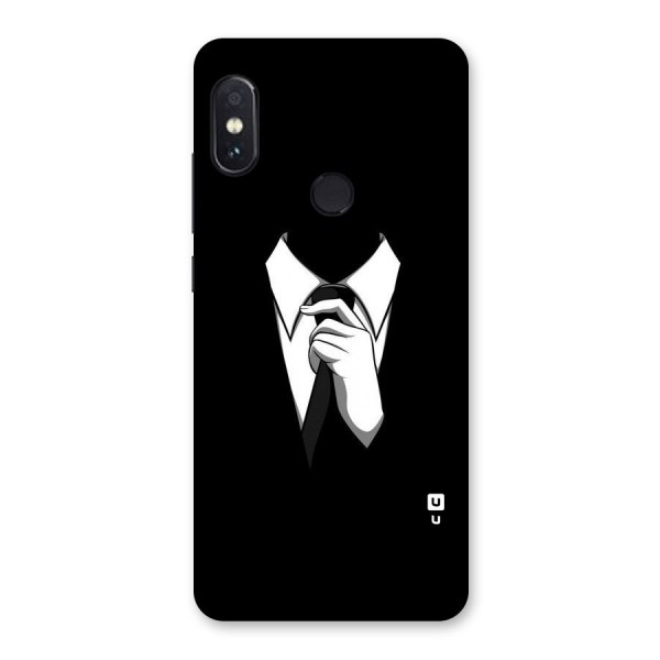Faceless Gentleman Back Case for Redmi Note 5 Pro