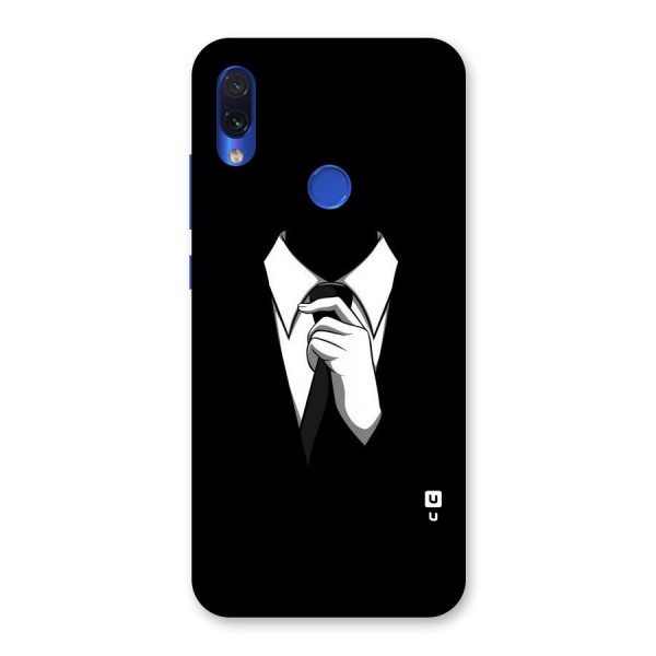 Faceless Gentleman Back Case for Redmi Note 7