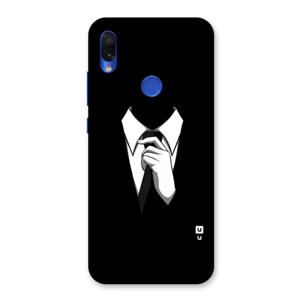 Faceless Gentleman Back Case for Redmi Note 7S
