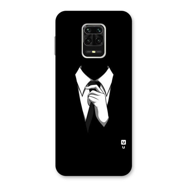 Faceless Gentleman Back Case for Redmi Note 9 Pro