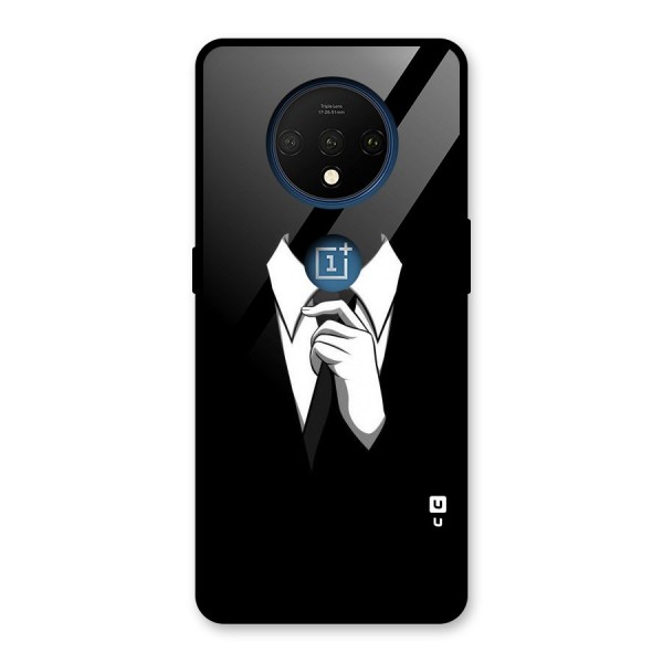 Faceless Gentleman Glass Back Case for OnePlus 7T
