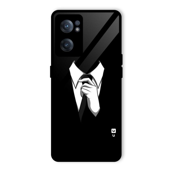Faceless Gentleman Glass Back Case for OnePlus Nord CE 2 5G