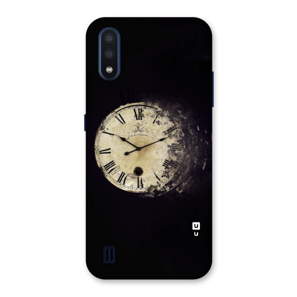 Fading Clock Back Case for Galaxy M01