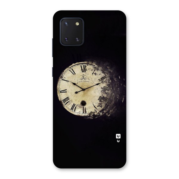Fading Clock Back Case for Galaxy Note 10 Lite