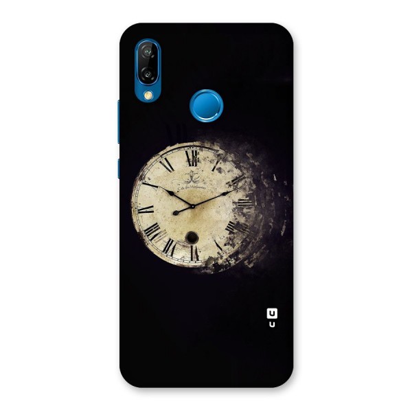 Fading Clock Back Case for Huawei P20 Lite