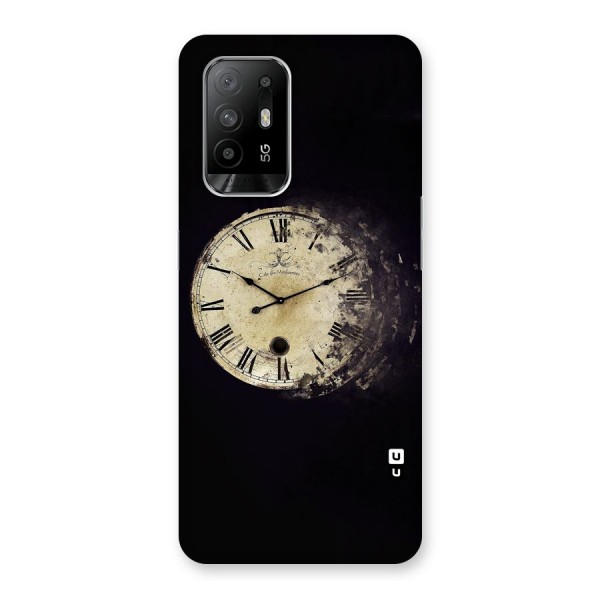 Fading Clock Back Case for Oppo F19 Pro Plus 5G