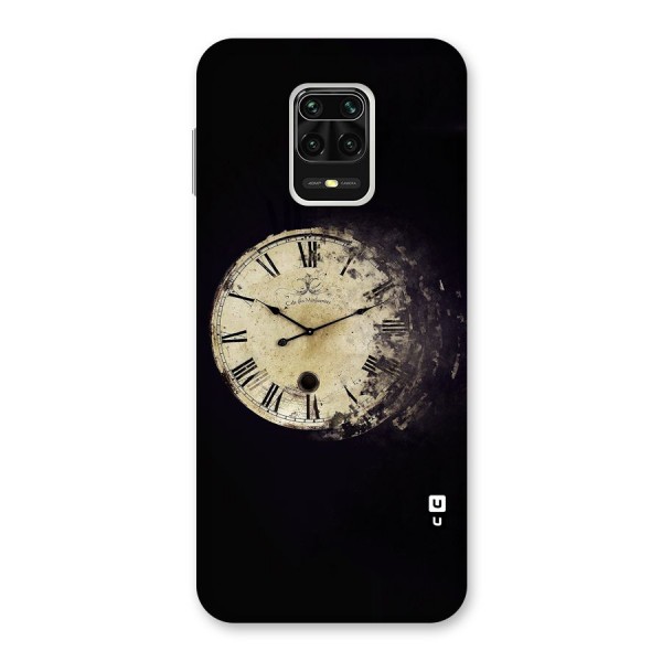 Fading Clock Back Case for Redmi Note 9 Pro Max