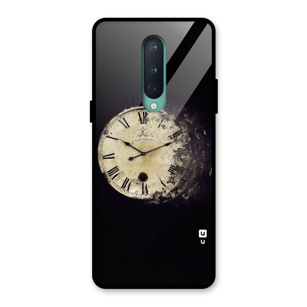 Fading Clock Glass Back Case for OnePlus 8