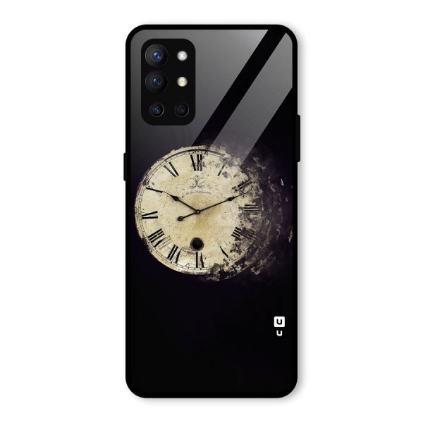 Fading Clock Glass Back Case for OnePlus 9R
