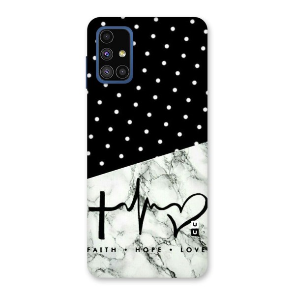 Faith Love Back Case for Galaxy M51