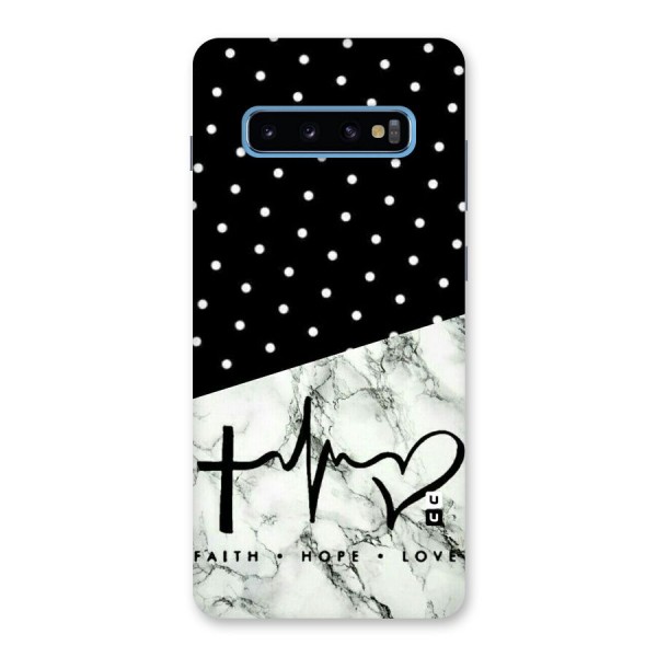 Faith Love Back Case for Galaxy S10 Plus