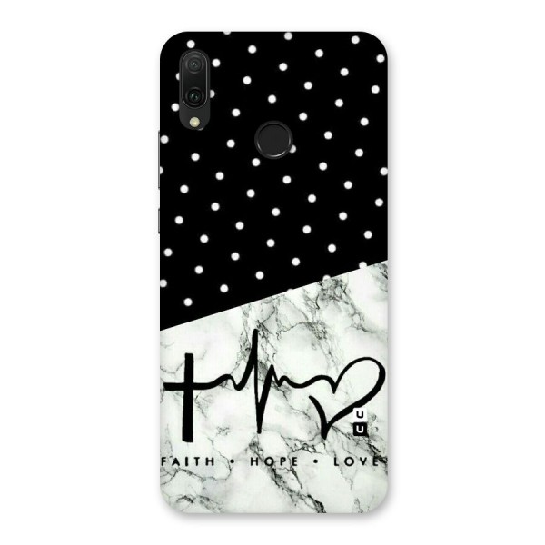 Faith Love Back Case for Huawei Y9 (2019)