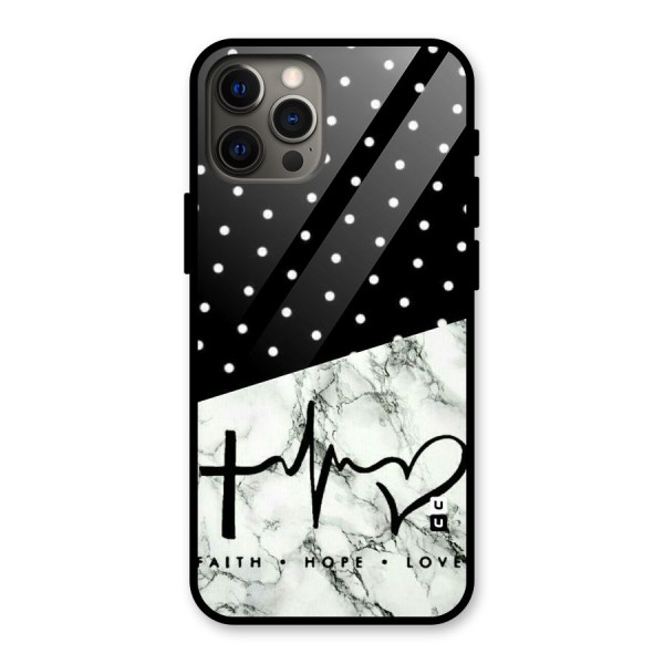 Faith Love Glass Back Case for iPhone 12 Pro Max