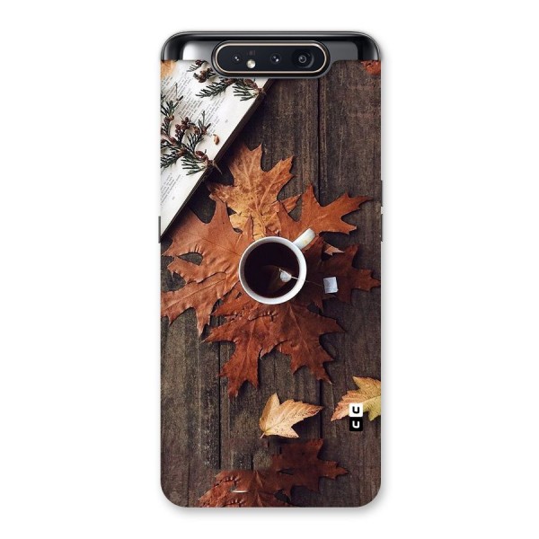 Fall Leaf Coffee Back Case for Galaxy A80