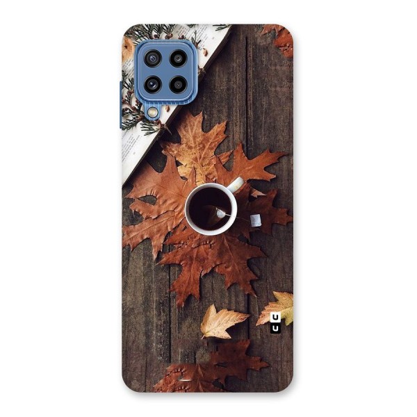 Fall Leaf Coffee Back Case for Galaxy M32