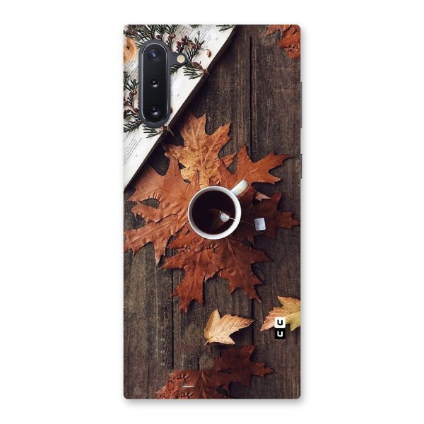 Fall Leaf Coffee Back Case for Galaxy Note 10